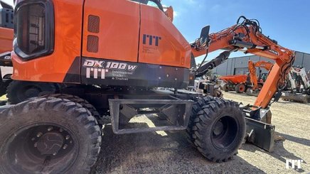 Excavadora de ruedas Doosan DX100W-7 - 8