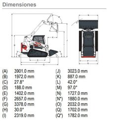 Minicargadora Bobcat T590E - 6