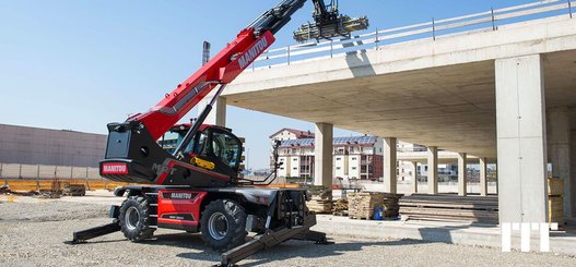 Carretilla telescopica rotativa Manitou MRT 2260 V PLUS - 4