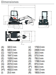 Excavadora Bobcat E35 - 4