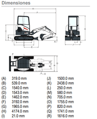 Excavadora Bobcat E26 - 5