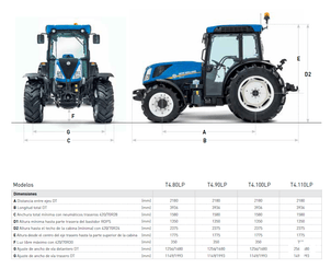 Tractor agricola New Holland T4.110LP - 2