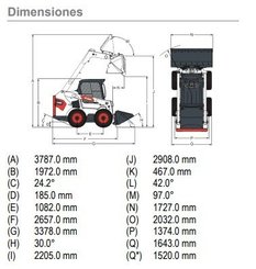 Minicargadora Bobcat S510 - 4