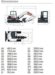 Excavadora de cadenas Bobcat E88 - 4