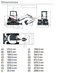 Excavadora Bobcat E50 - 7