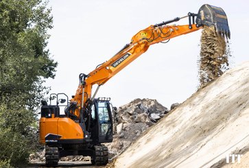Excavadora de cadenas Develon DX140LCR - 6